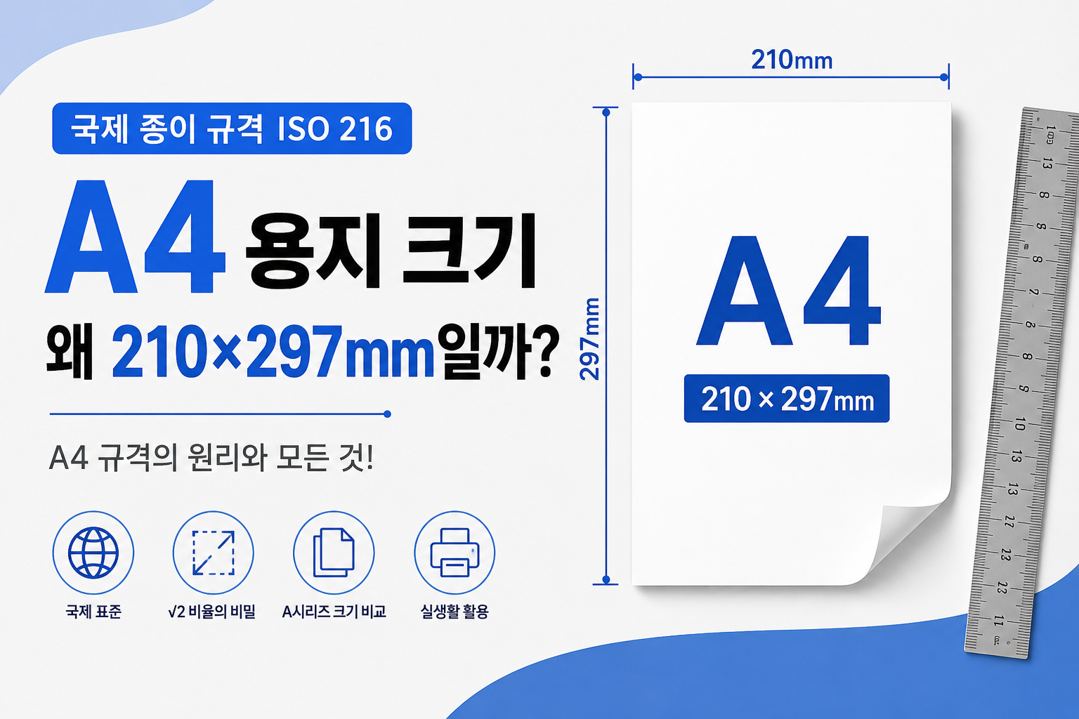 A4 용지 크기